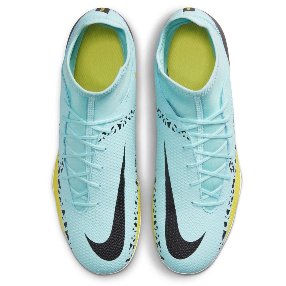 Nike Phantom Athletic Shoes - Light Blue, Yellow, Black - Picture 4 of 14
